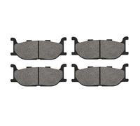 Plaquette de frein à disque Compatible Avec Yamaha XVS125 Pour Dragstar 2000-2004 XV250 Pour Virago 1995-2007 XV125 Pour Virago 1997-2004 Plaquettes Frein Avant Arrière Pour Moto(2 pairs)