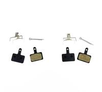 Plaquette De Frein À Disque Plaquettes De Frein À Disque Vélo pour Shimano pour Deore B01S B03S B05S MT200 MT400 MT500 UR300 M3050 Résine/Semi-métal/céramique(2Pairs Resin)
