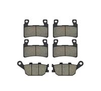 Plaquette de frein à disque Plaquettes de frein avant et arrière pour moto Super Four, pour CBR 600 F4 900 929 954 RR VTR 1000 SP CB 1300 S RVT 1000 R CB1300(Front and Rear)