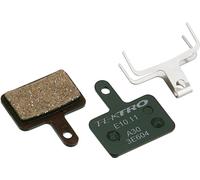 Plaquette de frein à disque Tektro P21.11 rouge, 2 pistons, ressort d'expansion inclus, résine