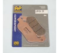 Plaquette de frein AP Racing compatible avec Moto Harley Davidson 1584 FXDB Dyna Street Bob 2008 à 2013 AR