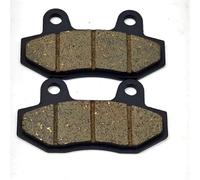 Plaquette de frein arrière de moto Plaquettes de frein pour moto GY6 pour scooter, cyclomoteur, VTT 50cc, 70cc, 100cc, 125cc, 140cc(Noir)