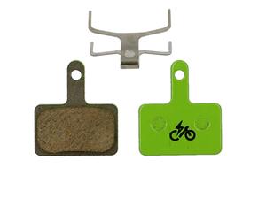 Plaquette de frein Clarks Shim Deore/Tektro/TRP (x4) Vert