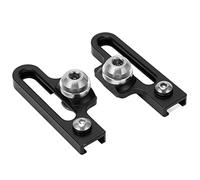 Plaquette de Frein de Vélo, 2 Pièces Plaquette de Frein de Vélo C Pince en Alliage D'aluminium Extension C étrier Adaptateur Freins Adaptés aux Vélos de Route(Le Noir)