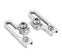 Plaquette de Frein de Vélo, 2 Pièces Plaquette de Frein de Vélo C Pince en Alliage D'aluminium Extension C étrier Adaptateur Freins Adaptés aux Vélos de Route(Argent)