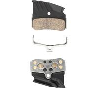 Plaquette de frein disque en m tal ailettes Shimano N04C avec ressort