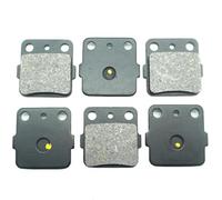 Plaquette De Frein Disque Moto Plaquettes De Frein À Disque Avant Et Arrière Moto Pour YAMAHA YFM35R 350 YFM35RSE Édition Spéciale 07 YFM 35R 35RSE VTT Plaquettes Pièces(Avant arrière)