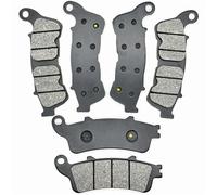 Plaquette De Frein Disque Moto Plaquettes De Frein Avant Et Arrière Pour Moto Pour XL1000V Varadero XL1000VA À DisqueABS Rechange En Métal Plaquettes Pièces(Avant arrière)