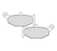 Plaquette De Frein Ferodo Pour Moto Suzuki 750 Gsx-R 2006 À 2010 Ar / Fdb2213st Neuf