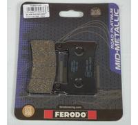 Ferodo Fdb2114p Platinum Road Semi-sintered Brake Pads Argenté