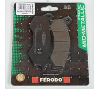 Plaquette De Frein Ferodo Pour Scooter Peugeot 50 Django 2t Heritage 2014 À 2018 Av Neuf