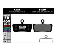 Plaquette de frein Galfer Avid X0 Noir