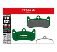 Plaquette de frein Galfer Formula Cura 4 Vert