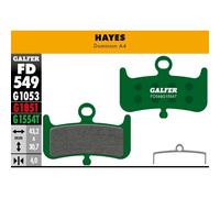 Plaquette de frein Galfer Hayes Dominion A4 Vert