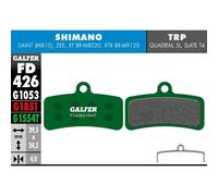 Plaquette de frein Galfer Shimano Saint 810, Zee Vert 39,5x24,2x4 mm