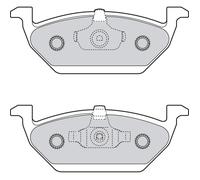 Plaquettes de frein Essieu avant 302029 VALEO pour SEAT VW AUDI SKODA