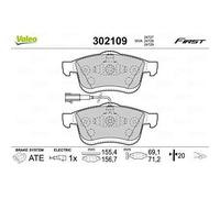 VALEO 302109 Plaquettes de frein
