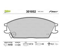 Plaquette de frein gamme first Honda accord - VALEO - 301052