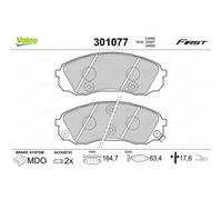 Plaquette de frein gamme first Hyundai grand starex - VALEO - 301077