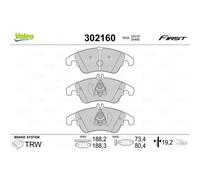 VALEO 302160 Plaquettes de frein