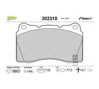 Valeo Plaquettes de frein 302310