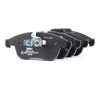 Plaquette de frein gamme first Renault laguna III fr - VALEO - 302128