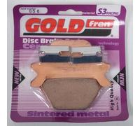 Plaquette de frein Gold Fren compatible avec Moto Harley Davidson 883 XLH Sportster 4 Vitesses 1987 à 1990 AR
