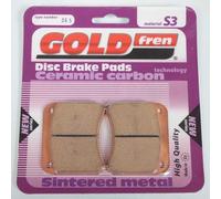 Plaquette de frein Gold Fren compatible avec Moto Triumph 150 Trident T V 1973 à 1974 AVG/ARD / 3 cylindres