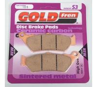 Plaquette de frein Gold Fren compatible avec Moto Yamaha 125 DTX 2005 à 2006 AVG
