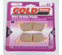 Plaquette de frein Gold Fren compatible avec Moto Yamaha 600 TTR 1997 à 2002 AVG / 5CH1/5CH2/5CH3