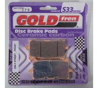 Plaquette de frein Gold Fren compatible avec Scooter Honda 750 X-ADV H DCT 2017 à 2018 AVG/AVD