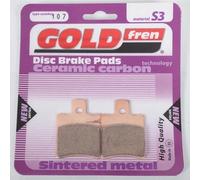 Plaquette de frein Gold Fren compatible avec Scooter MBK 50 CW Booster 12P 2006 à 2010 AVG