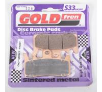 Plaquette De Frein Gold Fren Pour Moto Bmw 1200 R Rs Sport 2015 À 2018 Avg/Avd / Disque Fixe Neuf