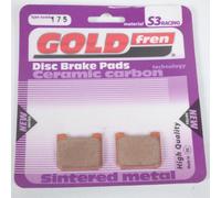 Plaquette De Frein Gold Fren Pour Moto Brembo Etrier Arrière Racing 2 Pistons Ard / 24 X206001 P2 Neuf