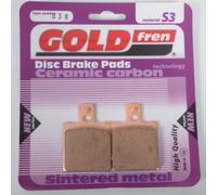 Plaquette De Frein Gold Fren Pour Moto Gilera 500 Saturno Piuma 1990 À 1991 Neuf