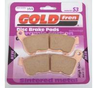 Plaquette De Frein Gold Fren Pour Moto Harley Davidson 883 Xl N Iron 2014 Avg/Avd / Jantes À Bâtons Neuf