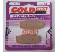 Plaquette De Frein Gold Fren Pour Moto Honda 125 Ns 1986 À 1987 Avg / Fg/Fh/Rh Neuf