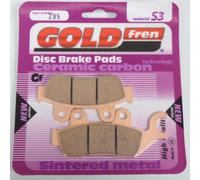 Plaquette De Frein Gold Fren Pour Moto Honda 250 Cbf Twister 2004 Avg Neuf
