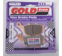 Plaquette De Frein Gold Fren Pour Moto Honda 600 Cbr Fs Ft 1995-1996 Ar Neuf
