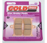 Plaquette De Frein Gold Fren Pour Moto Indian 1811 Roadmaster 2015 Avg/Avd / Jante À Bâton / Etrier Nissin Neuf