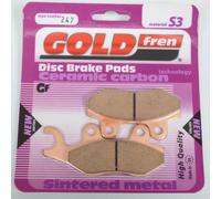 Plaquette De Frein Gold Fren Pour Moto Triumph 865 America Lt 2014 À 2017 Ard / Jantes 12 Bâtons Neuf