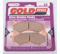 Plaquette De Frein Gold Fren Pour Peugeot 150 Django 4t Evasion 2014 À 2019 Avg / Disque Arrière 190mm Neuf