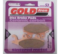 Plaquette De Frein Gold Fren Pour Quad Kawasaki 300 Klf C Bayou 1989-2005 Avg Neuf