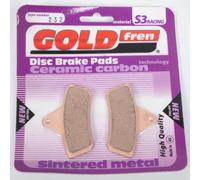 Plaquette de frein Gold Fren pour Quad MASSEY FERGUSON 400 MF 4x4 Auto 2004 à