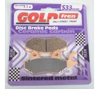 Plaquette De Frein Gold Fren Pour Scooter Daelim 50 Sj A-Four 2006 À 2009 Avg Neuf