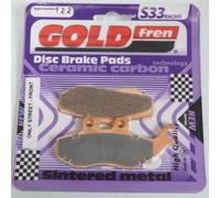 Plaquette De Frein Gold Fren Pour Scooter Peugeot 125 Satelis Premium 4t 4v 2006 À 2011 Avg Neuf