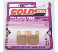 Plaquette De Frein Gold Fren Pour Scooter Peugeot 50 Blaster Ice Blade 2t 12p 2010 À 2012 Avg/Ard Neuf