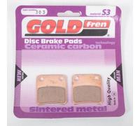 Plaquette De Frein Gold Fren Pour Scooter Piaggio 125 Mp3 Yourban 2011-2013 Ar Neuf
