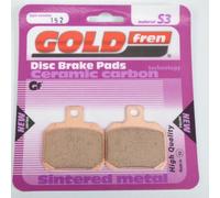 Plaquette De Frein Gold Fren Pour Scooter Piaggio 125 X9 Evolution 2003 À 2004 Avg/Ard / Etrier Brembo Fixation Plaquettes 1 Axe Neuf