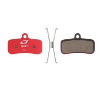 Jagwire Paire plaquettes de frein disque Sport semi-métalliques – Compatible Shimano/Tektro/TRP